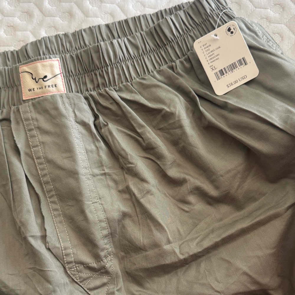 We The Free Sage Green Shorts